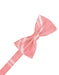 Coral Reef Striped Satin Bow Tie