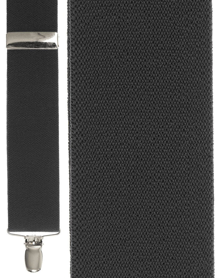 "Dark Grey Bostonian" Suspenders