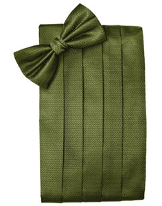 Fern Herringbone Cummerbund