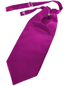 Fuchsia Luxury Satin Cravat