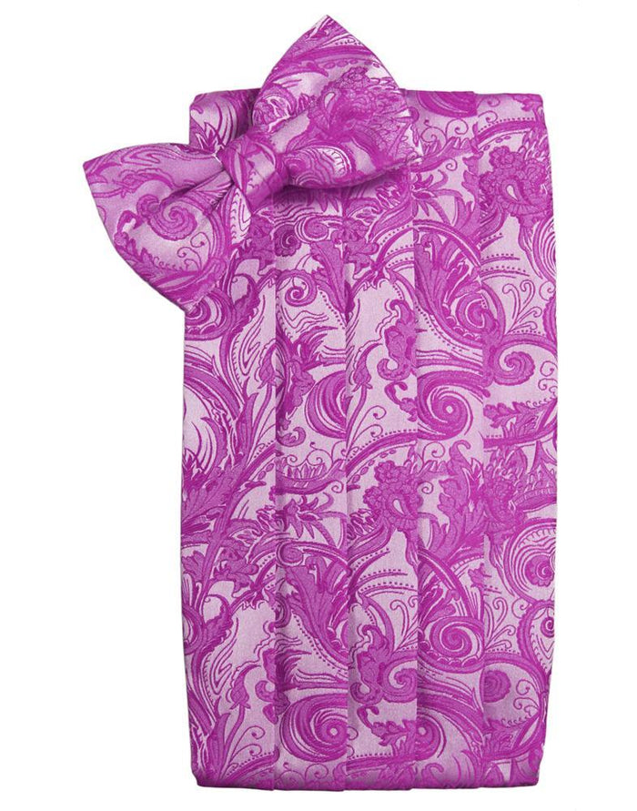 Fuchsia Tapestry Cummerbund