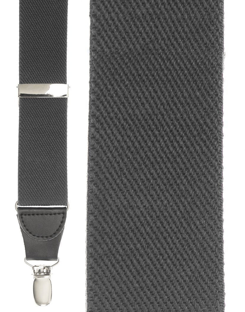 "Grey Twill" Suspenders