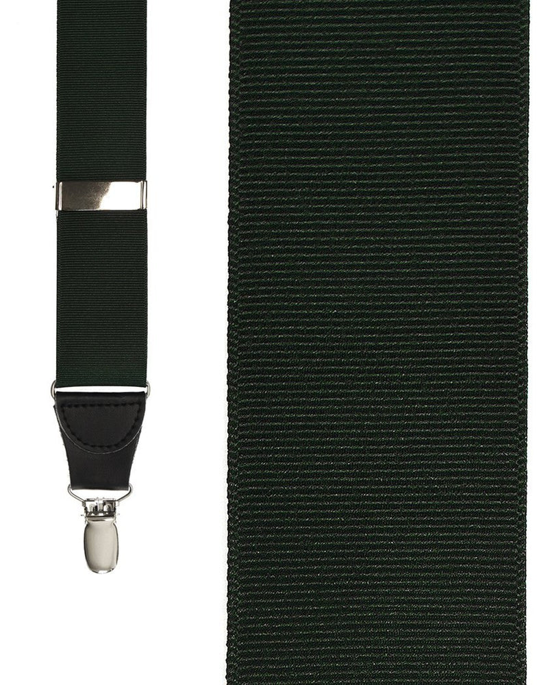"Hunter Grosgraine Ribbon" Suspenders