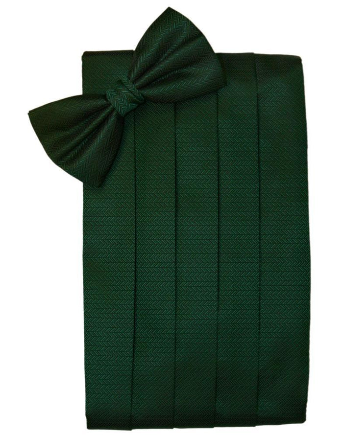 Hunter Herringbone Cummerbund