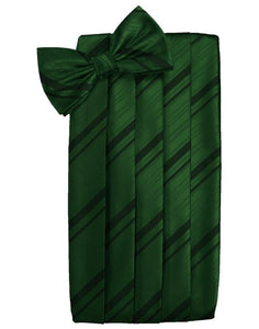 Hunter Striped Satin Cummerbund