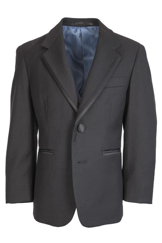 "Infinity" Kids Black Tuxedo Jacket (Separates)