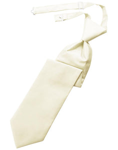 Ivory Solid Twill Windsor Tie