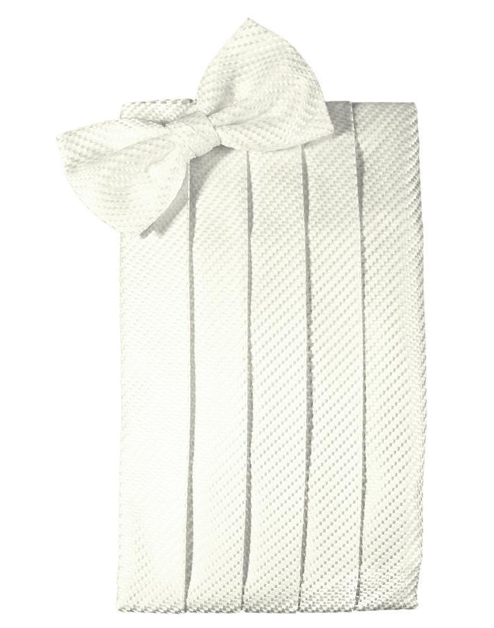 Ivory Venetian Kids Cummerbund