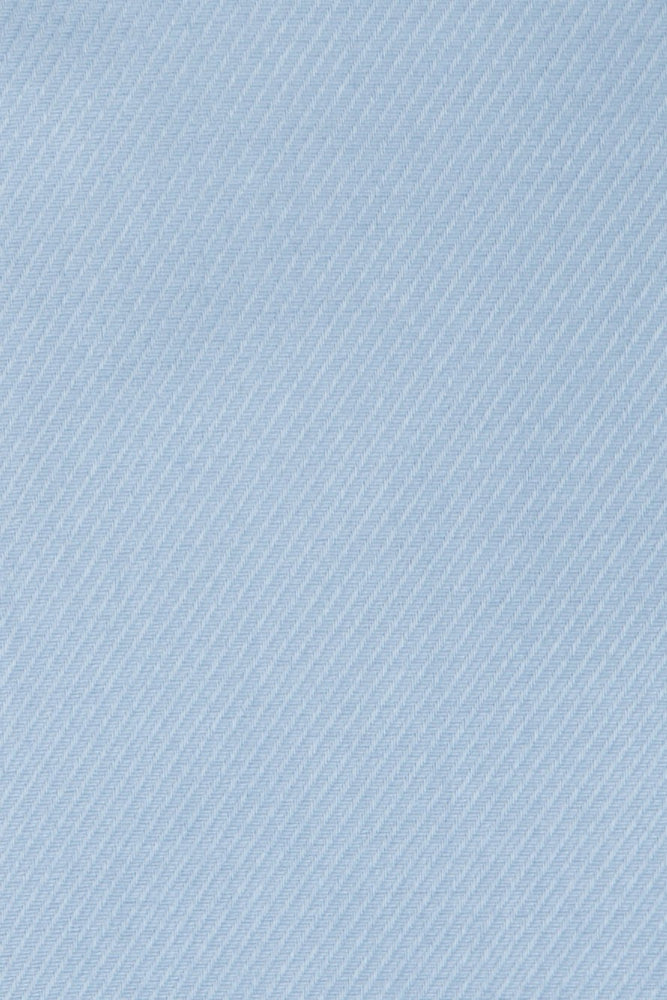 "Jamison" Blue Twill Spread Collar Dress Shirt