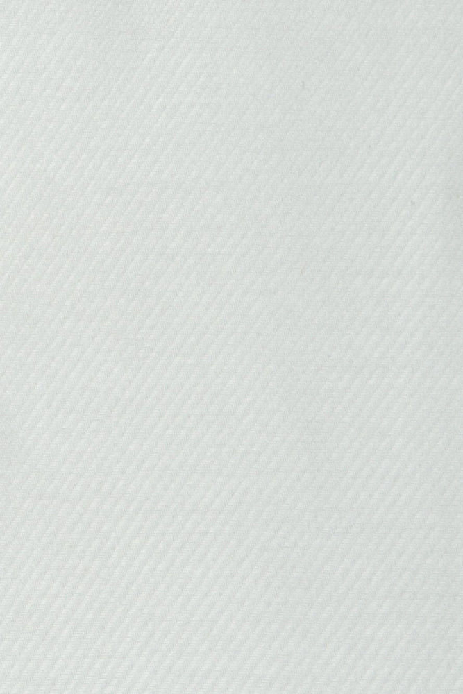 "Jamison" White Twill Spread Collar Dress Shirt