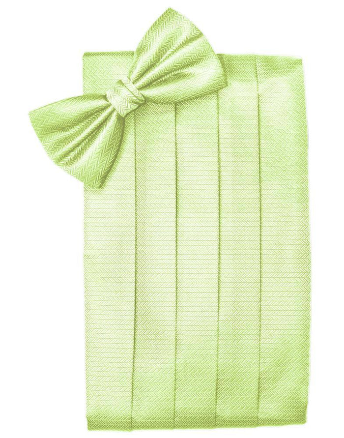 Kiwi Herringbone Cummerbund