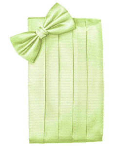Kiwi Herringbone Kids Cummerbund