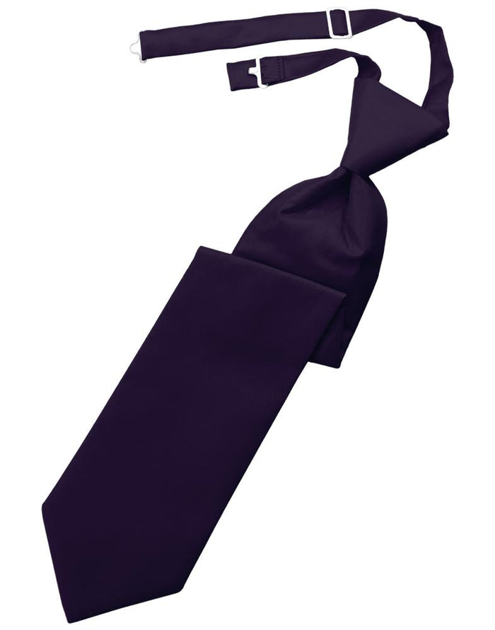 Lapis Solid Twill Windsor Tie