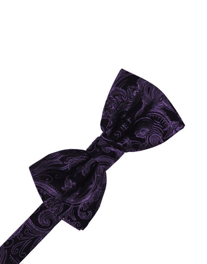 Lapis Tapestry Bow Tie