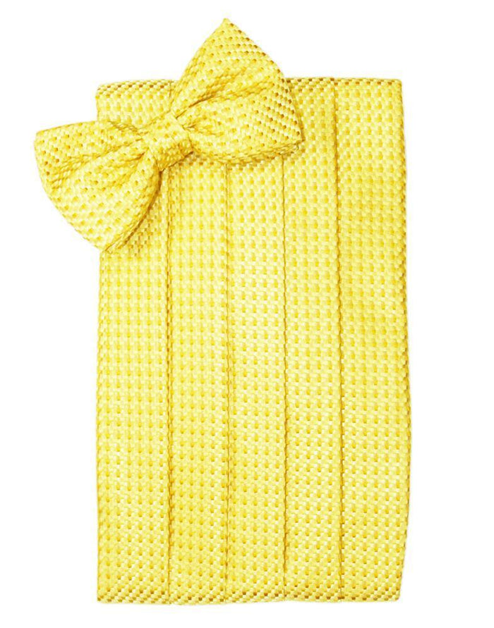 Lemon Venetian Kids Cummerbund