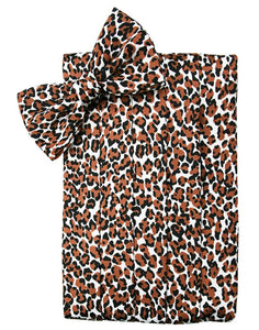 Leopard Cummerbund