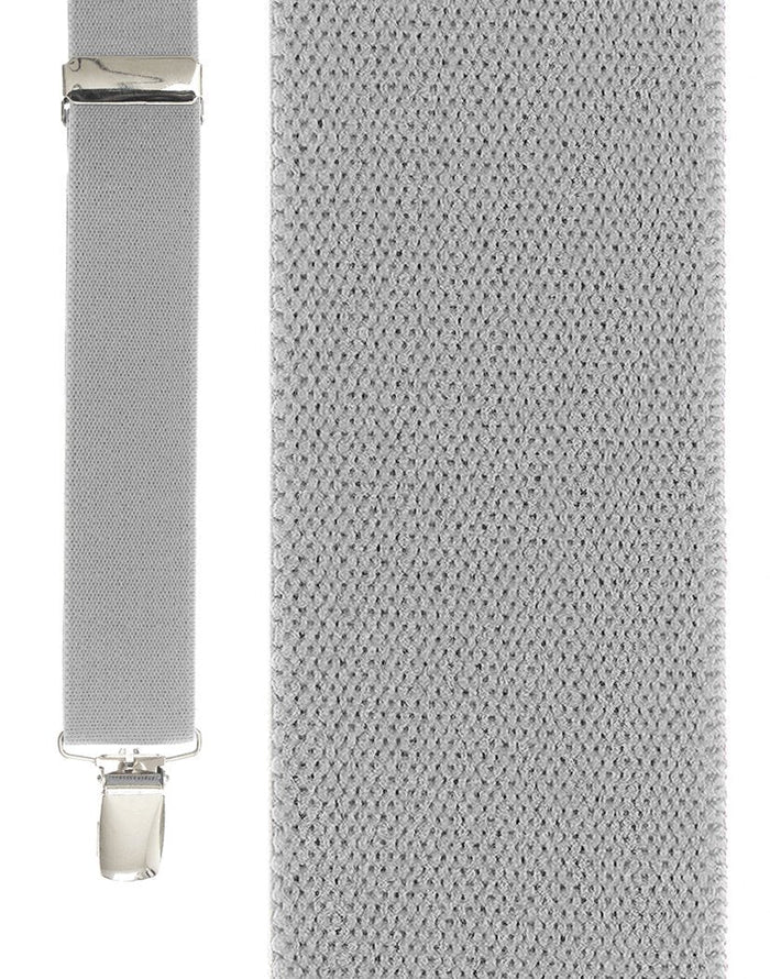 "Light Grey Newport" Suspenders