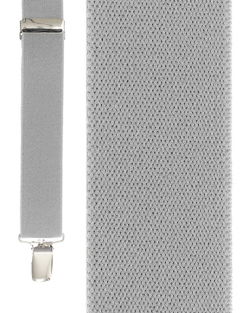 "Light Grey Newport" Suspenders