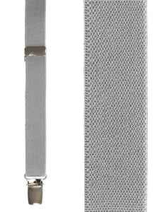 "Light Grey Oxford" Suspenders