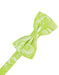 Lime Tapestry Bow Tie