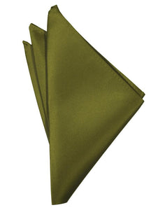 Moss Luxury Satin Pocket Square
