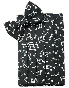 Music Notes Cummerbund