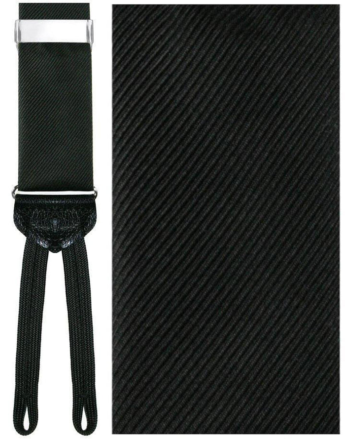 "Napoli" Black Suspenders