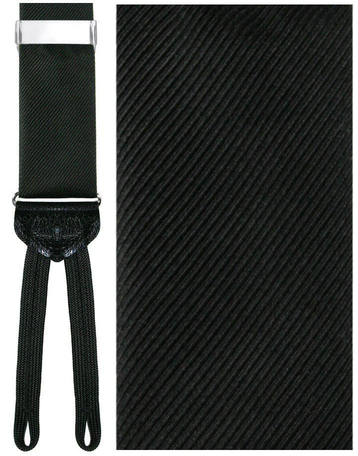 "Napoli" Black Suspenders