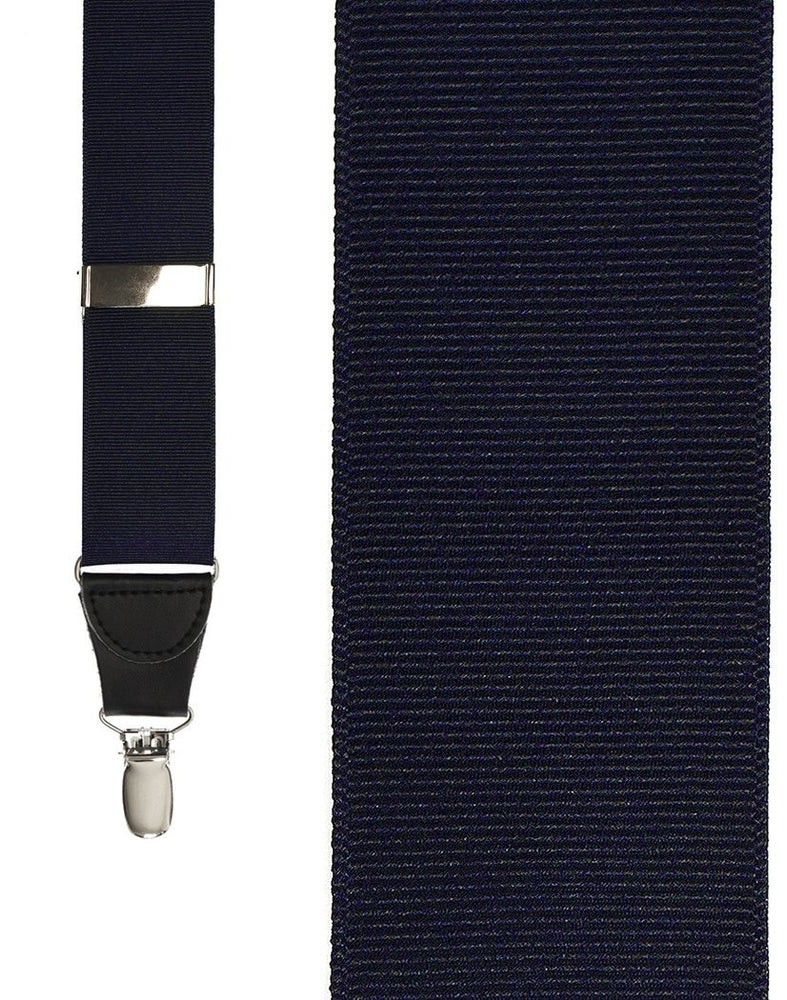 "Navy Grosgraine Ribbon" Suspenders
