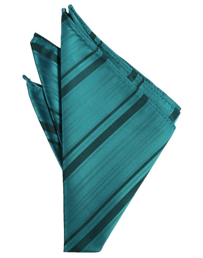 Oasis Striped Satin Pocket Square