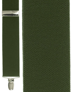 "Olive Bostonian" Suspenders