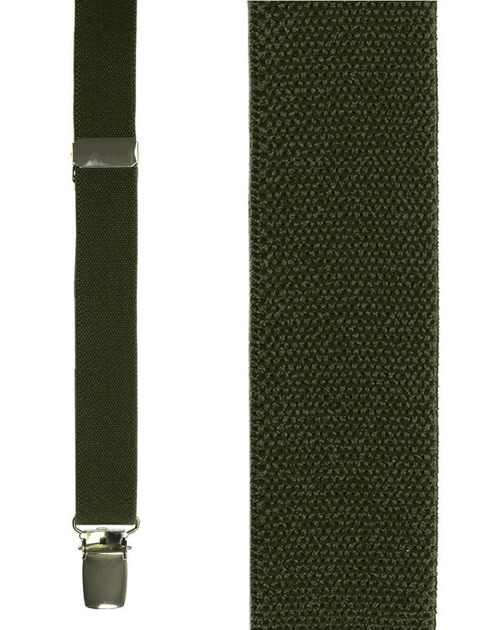 "Olive Oxford" Suspenders