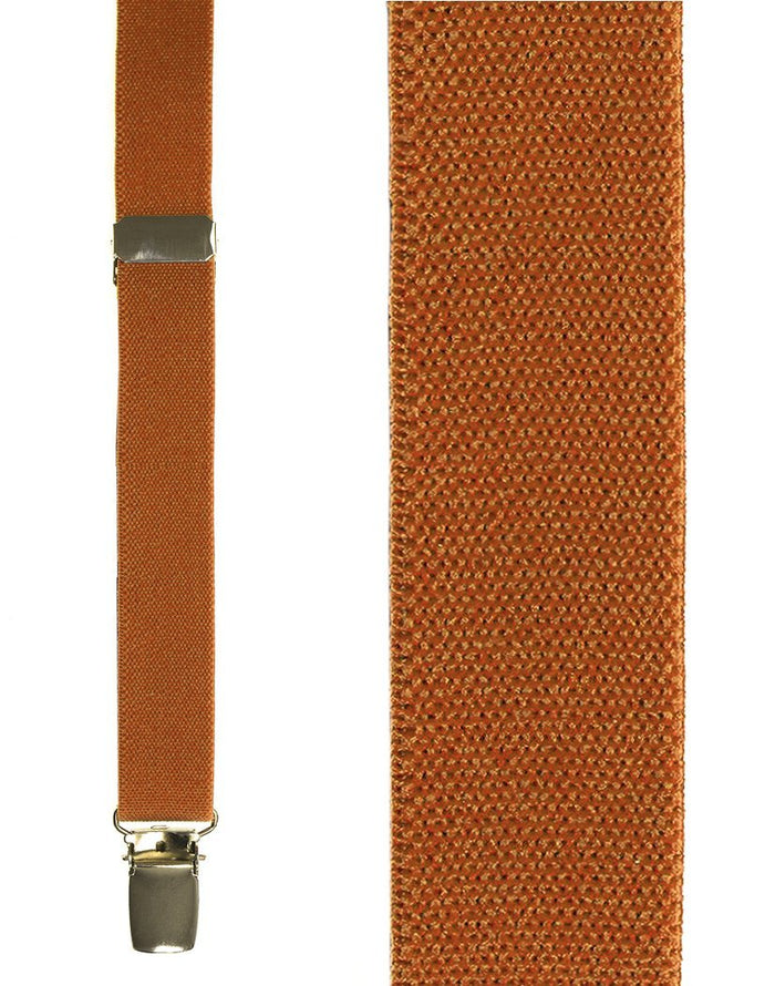 "Orange Oxford" Suspenders