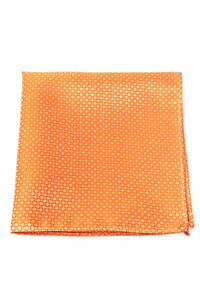 Orange Regal Pocket Square