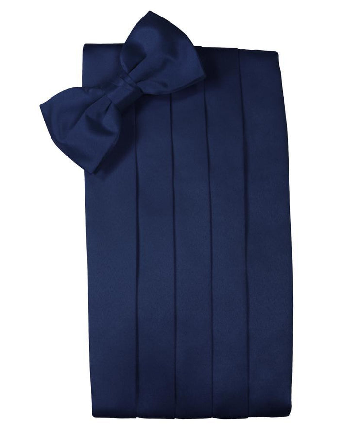 Peacock Luxury Satin Cummerbund
