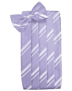 Periwinkle Kids Striped Satin Cummerbund
