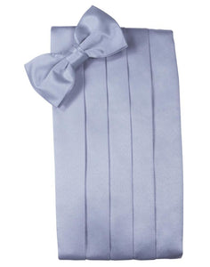 Periwinkle Luxury Satin Cummerbund