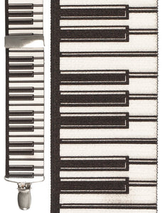 "Piano Black" Suspenders