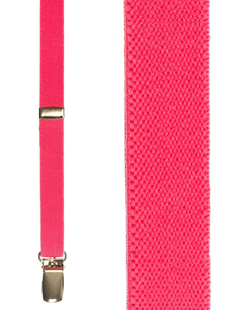 "Pink Charleston" Suspenders