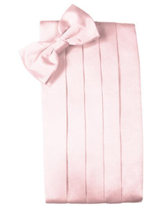 Pink Luxury Kids Satin Cummerbund