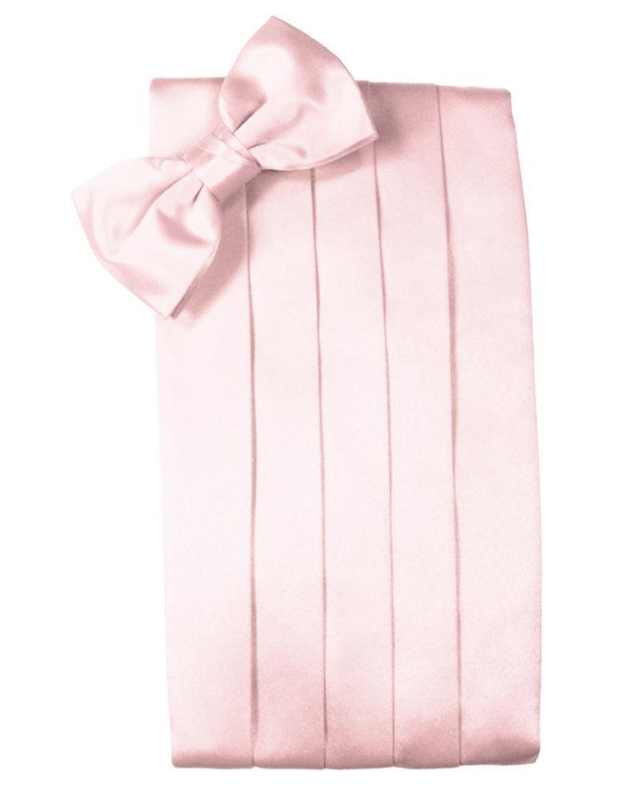 Pink Luxury Satin Cummerbund