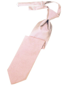 Pink Luxury Satin Kids Necktie