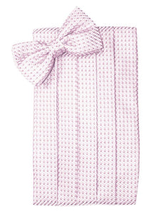 Pink Venetian Cummerbund