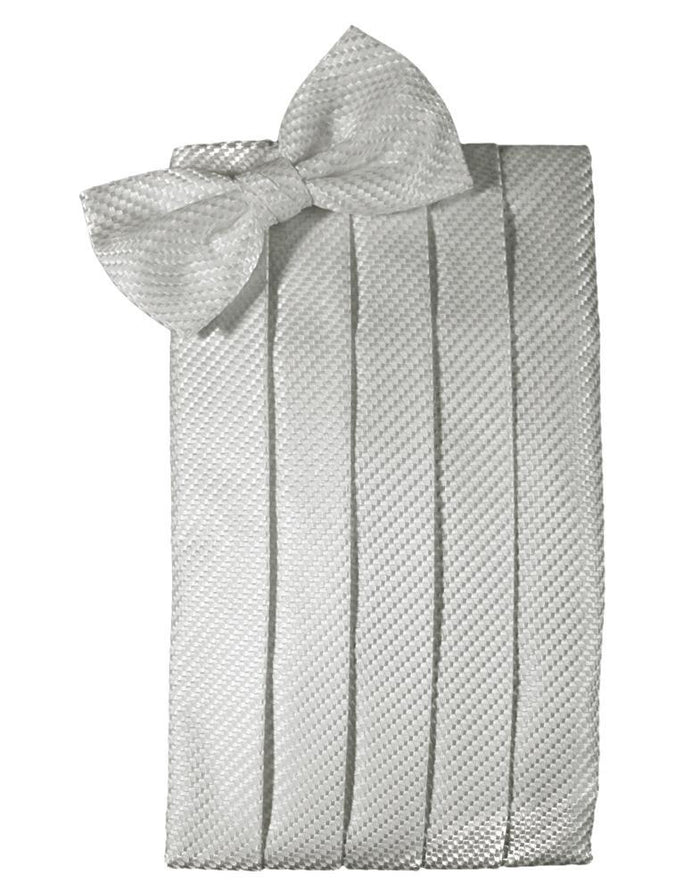 Platinum Venetian Cummerbund