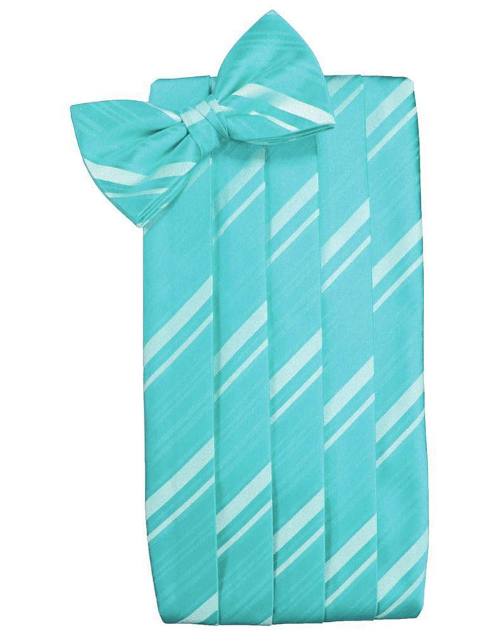 Pool Kids Striped Satin Cummerbund