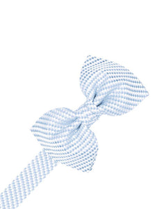 Powder Blue Venetian Kids Bow Tie