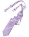 Cardi Pre-Tied Heather Striped Satin Skinny Necktie