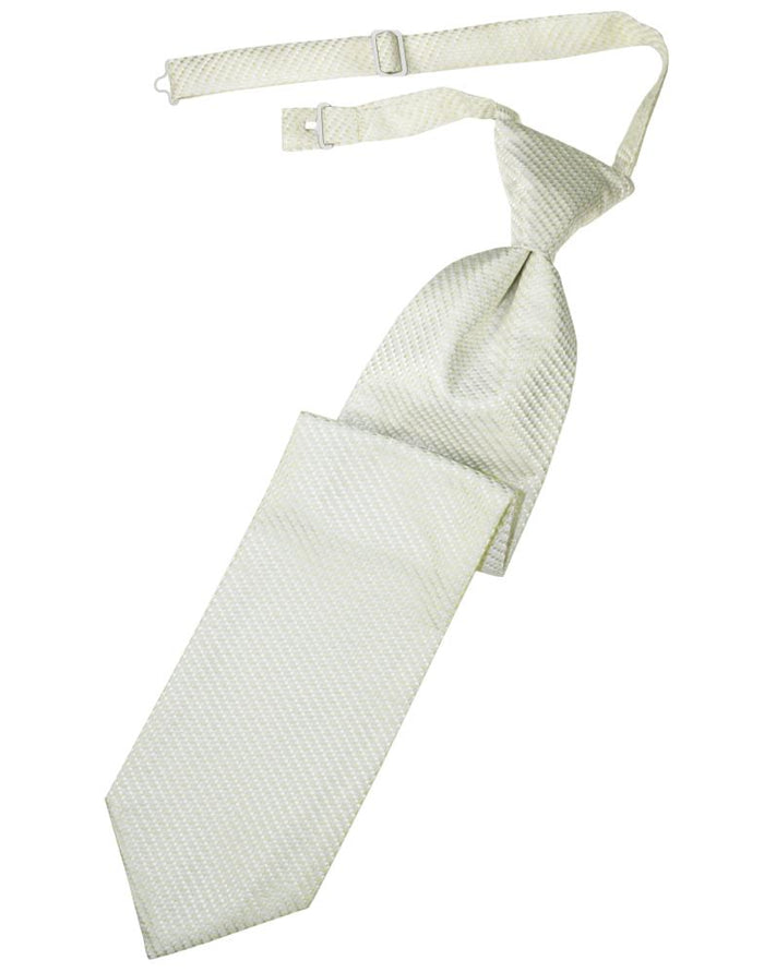 Cardi Pre-Tied Ivory Venetian Necktie