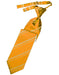 Cardi Pre-Tied Mandarin Striped Satin Necktie