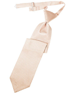 Cardi Pre-Tied Peach Venetian Necktie